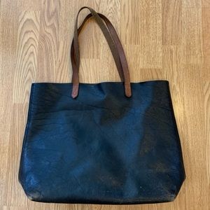 Vintage MADEWELL Leather Transport Tote
